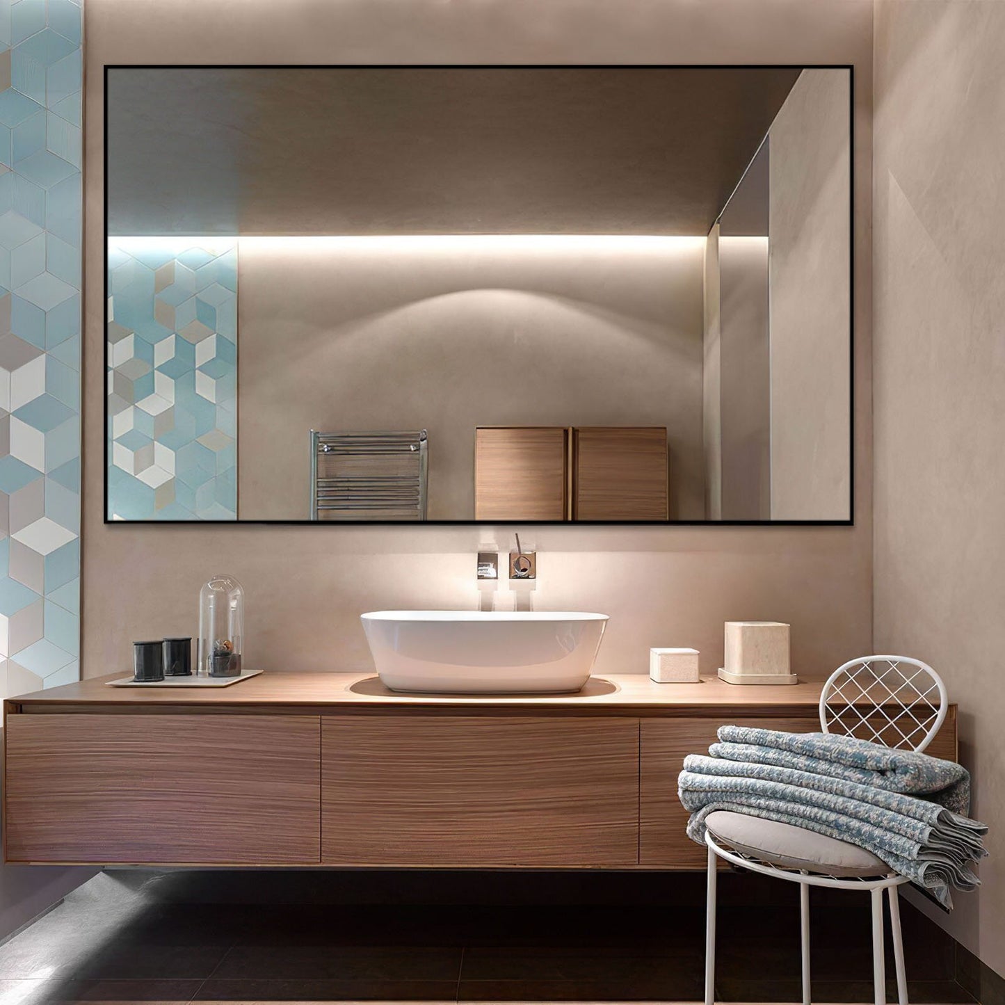 Modern Full-length Bathroom/Vanity Mirror