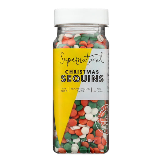 Supernatural - Sprnkl Christmas Sequins - Case of 6 - 3 OZ