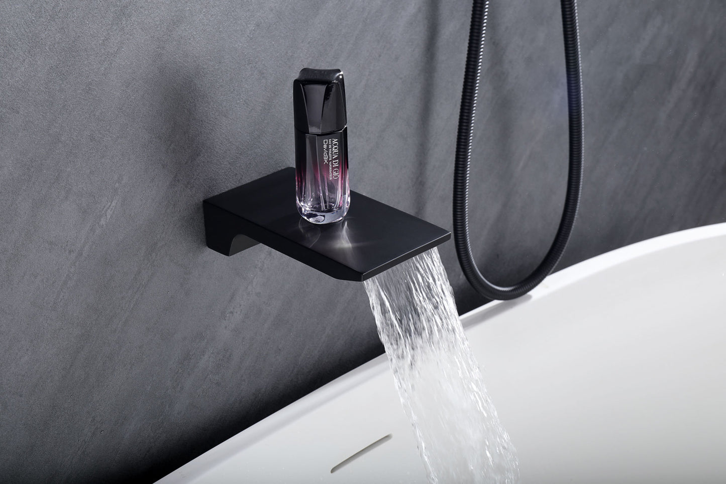 12 Inches Rain Shower Faucet Sets Complete with Shower Rough-in Valve Matte Black