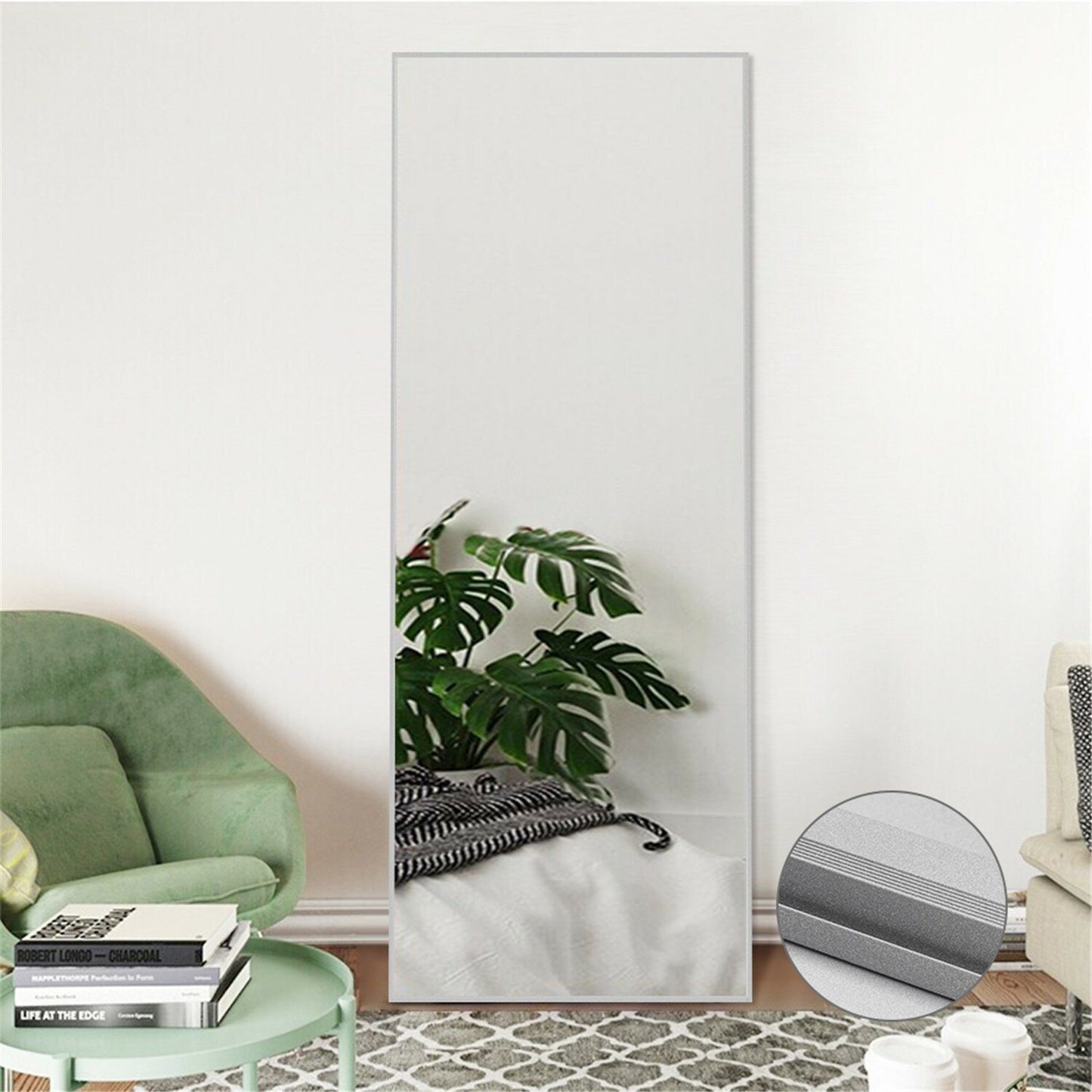 Modern Full Length Mirror, 65\" x 22\"x 1.2\"