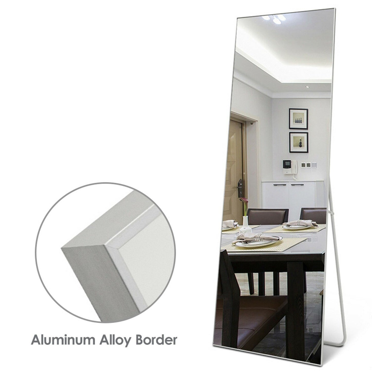 Modern Full Length Mirror, 65\" x 22\"x 1.2\"