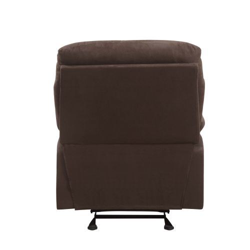 Arcadia Recliner (Motion) in Chocolate Microfiber