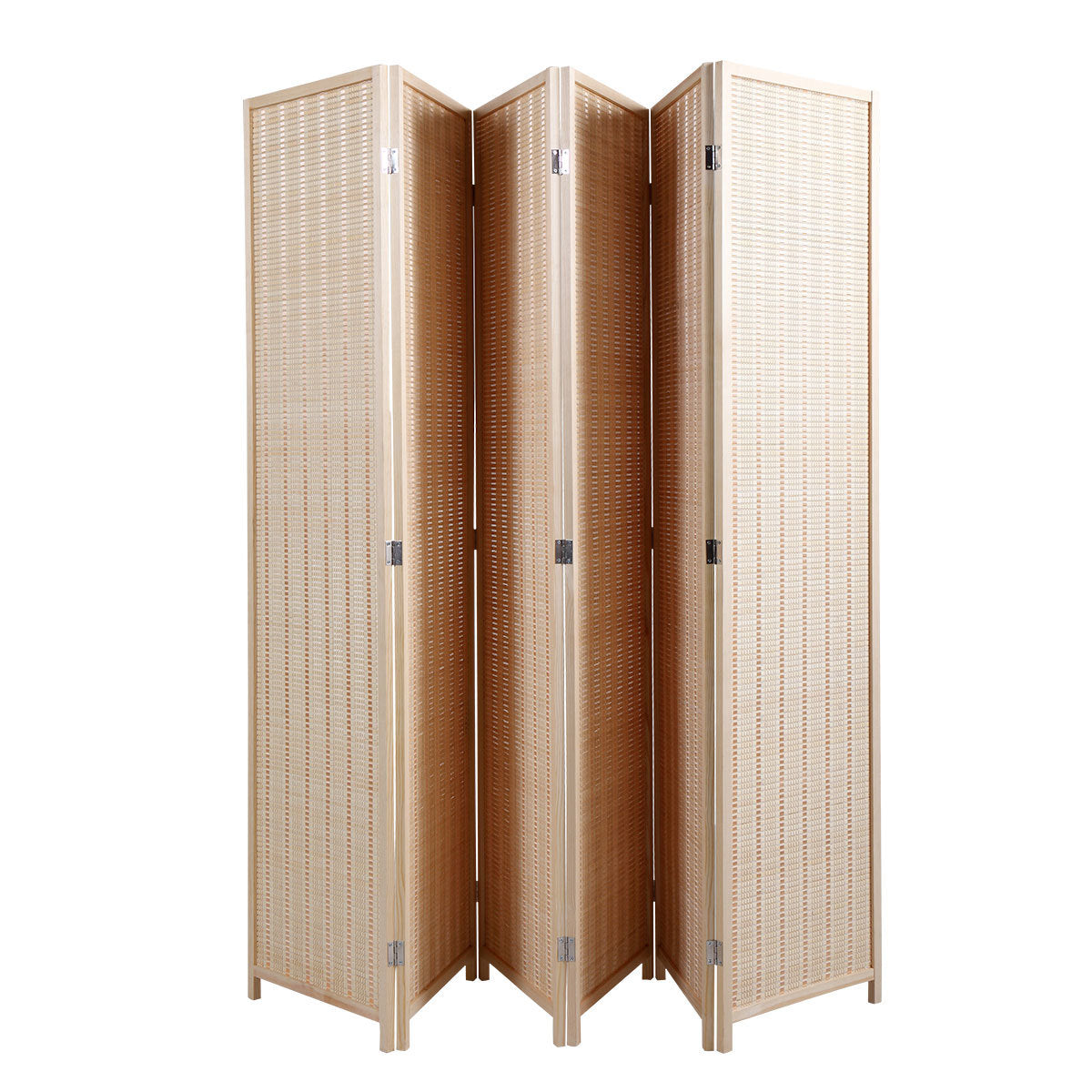 6-Panel Room Divider, 6 FT Tall Room Divider, Folding Privacy Screens, Freestanding Room Dividers