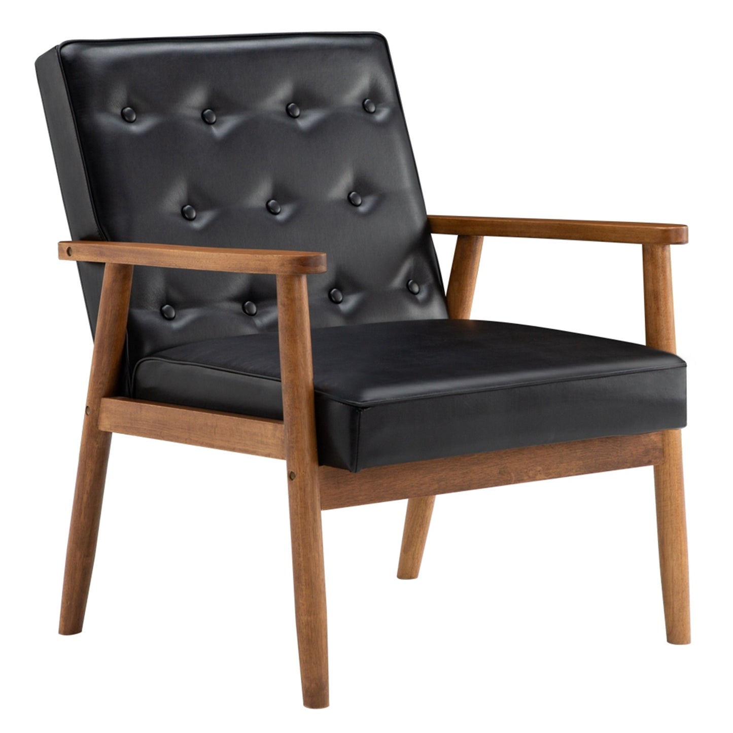 (75 x 69 x 84)cm Retro Modern Wooden Single Chair RT