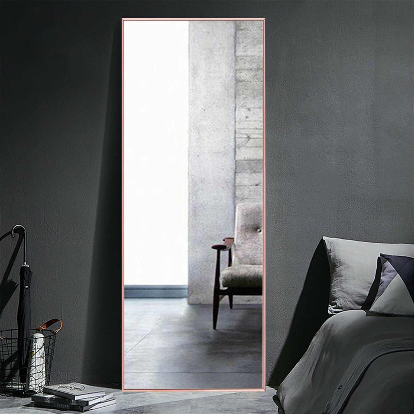 Modern Full Length Mirror, 65\" x 22\"x 1.2\"