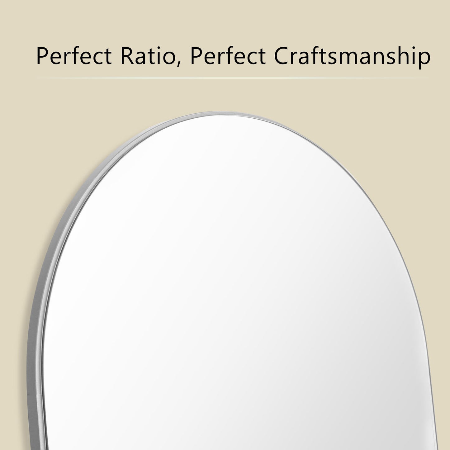 Chic Arch-top Full Length Mirror