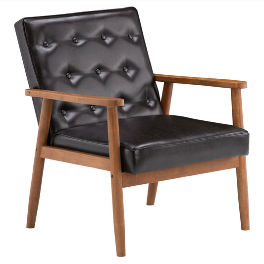 (75 x 69 x 84)cm Retro Modern Wooden Single Chair RT