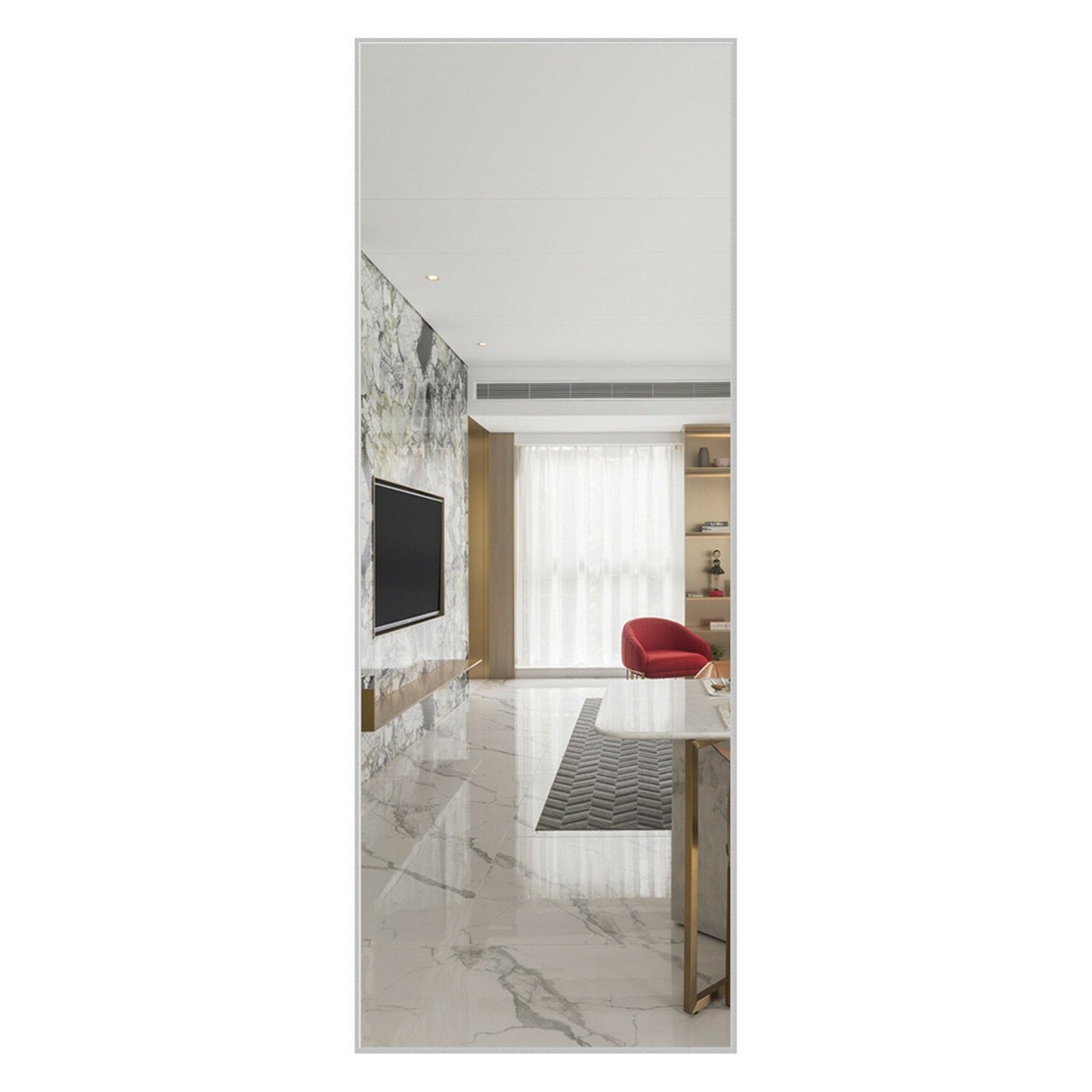 Modern Full Length Mirror, 65\" x 22\"x 1.2\"