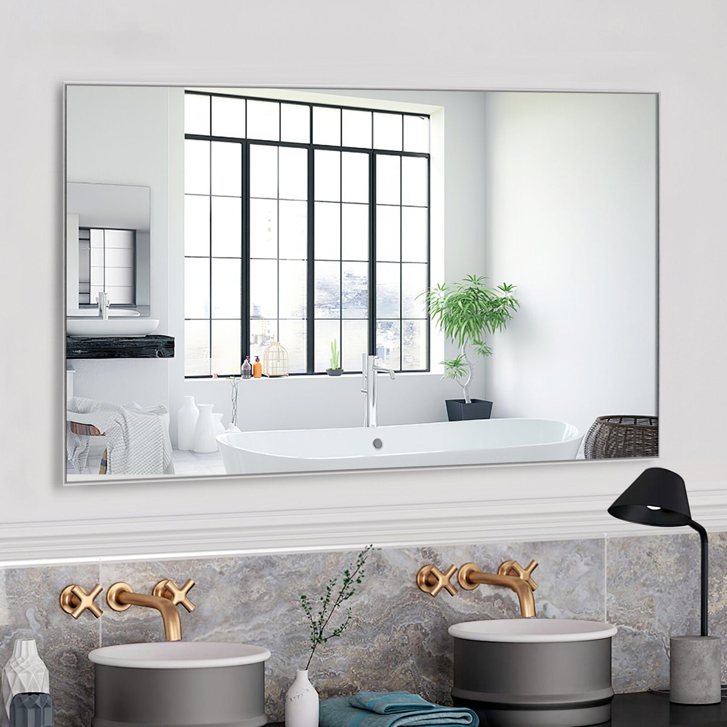 Modern Full-length Bathroom/Vanity Mirror