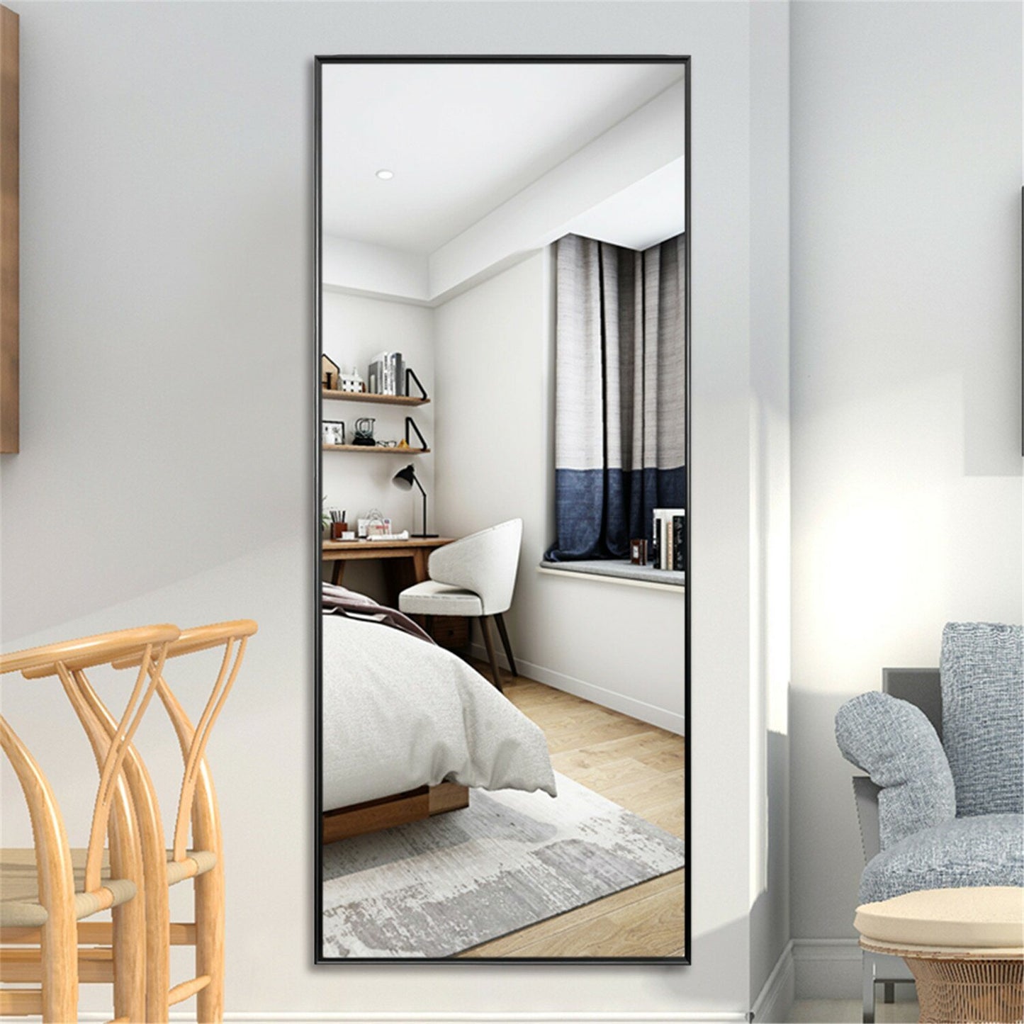 Modern Full Length Mirror, 65\" x 22\"x 1.2\"