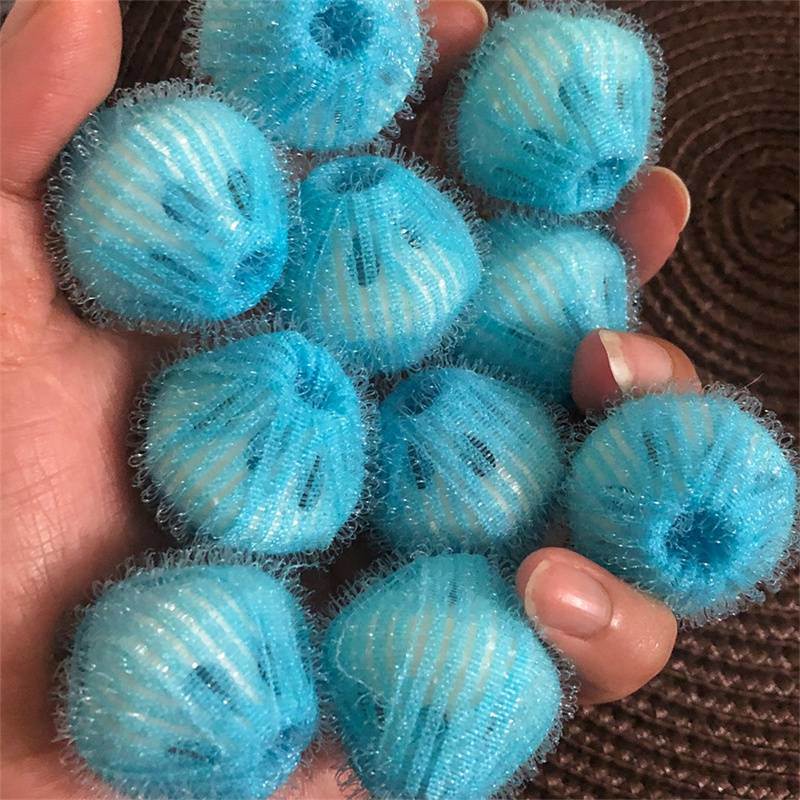 Magic Laundry Ball 12pcs Reusable Pet Hair Remover Lint Fluff Debris Fuzz Fur Removal Ball For Laundry Washing Machine Supplies